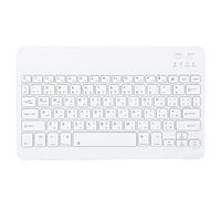 10-inch Keyboard, Wireless Bluetooth Computer Keyboard, Arabic, Available Spanish and Russian Languages, Compatible with Android, and Windows(Arabic)