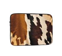 10 inch Laptop Case Abstract Cow Skin Laptop Sleeve Computer Bag Water Resistant Computer Case Carrying Cover Compatible for Men Women