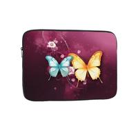 10 inch Laptop Case Beatiful Love Butterfly Laptop Sleeve Computer Bag Water Resistant Computer Case Carrying Cover Compatible for Men Women