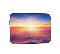 10 inch Laptop Case Beautiful Sunrise Over Clouds Laptop Sleeve Computer Bag Water Resistant Computer Case Carrying Cover Compatible for Men Women