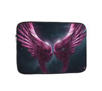 10 inch Laptop Case Beautiful Wings Among the Stars Laptop Sleeve Computer Bag Water Resistant Computer Case Carrying Cover Compatible for Men Women