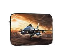 10 inch Laptop Case Falcon Fighter Laptop Sleeve Computer Bag Water Resistant Computer Case Carrying Cover Compatible for Men Women