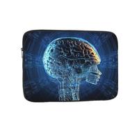10 Inch Laptop Sleeve Bag Waterproof Shockproof Laptop Case Bag Artificial Intelligence Brain(1) Computer Skin Bags Lightweight Tablet Carrying Case