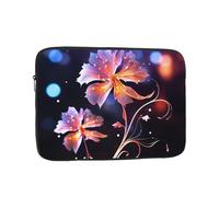 10 Inch Laptop Sleeve Bag Waterproof Shockproof Laptop Case Bag Cool Decorative Flowers Computer Skin Bags Lightweight Tablet Carrying Case