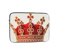 10 Inch Laptop Sleeve Bag Waterproof Shockproof Laptop Case Bag Red Crown Computer Skin Bags Lightweight Tablet Carrying Case
