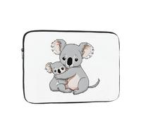 10 Inch Laptop Sleeve, Soft Protective Case With Cute Koala Mom And Baby Print,Slim Lightweight Bag Specially Compatible With 10 Inch Macbook, Fits Some Pc Notebook