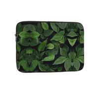 10 Inch Laptop Sleeve, Soft Protective Case With St Patricks Day Leaves Print,Slim Lightweight Bag Specially Compatible With 10 Inch Macbook, Fits Some Pc Notebook