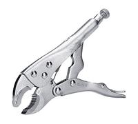 10 Inch Locking Pliers, Adjustable Jaw Clamping Wrench, Heavy Duty Chrome Vanadium Steel Grip Pliers with Riveted Joints for Welding, Grinding and Pipe