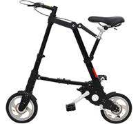 10 Inch Mini Folding Bicycle, Lightweight Compact Foldable Bike