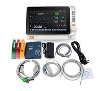 10 Inch Multi-parameter Monitor ICU CCU Vital Sign Dental Patient Monitor ECG NIBP RESP TEMP SPO2 PR(UK Warehouse Shipping,2-5 Days Delivery)