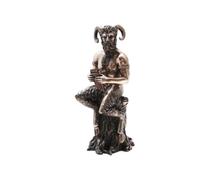 10 Inch Pan The Satyr Creature Mystical Resin Statue Figurine