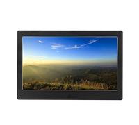 10 Inch Photo Frame, Ultra Thin Picture Frame1240X600 High Resolution Full Ips Display - With Remote Control,Support Usb And Sd Card,Black-10"