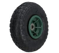 10 Inch Pneumatic Wheel for Sack Truck Carts Wheelbarrows 16mm Bore 1pc