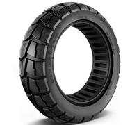 10 Inch Scooter Tyre, 10x2.70-6.5 solid Rubber tire 70/65-6.5 Scooter Tubeless Puncture-Proof Tire,Super-Grip Wheels Replacement for Hover-1 Alpha/Emove Cruiser Electric Scooter Solid Tire