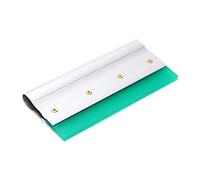 10 Inch Screen Printing Ink Squeegee with Aluminum Handle, 75 Durometer, Flat Squeegee for DIY Hand Printing, Flat Patterns