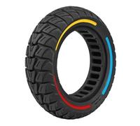 10 Inch Solid Tire, 80/65-6 Rubber Tyre for Zero & VSETT 10+ Electric Scooter, 240x75mm Puncture Proof