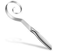 10 inch Stainless Dough Whisk Bread Whisk Supplies,Suitable for Use in The Kitchen for Making Pasta, Cake, Bread, Cookies, Cooking, Pizza,18/10 Stainless Steel Danish Dough Whisk