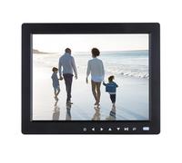 10 Inch Touch Screen Digital Photo Frame Multi Function Electronic Album for Play Photos Videos Music(Black)
