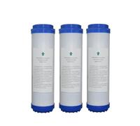 10 Inch UDF GAC Granular Activated Carbon Water Filters Replacement Kitchen Drinking Water Purifier Filter Treatment System Filtrate Efficiently(3PCS)