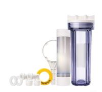 10 Inch Water Purifier Filter Bottle Featuring Leak Proof Seal and Reinforced Construction, Compatible with For Garden and Sand Systems Operating at 0 1 to 0 4 MPa (B)