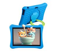 10 Inches Children Tablet for A133 Android 4+64G Smart Learning Machine with Parental Controls EVA UK Plug Blue