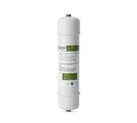 10” Inline Water Filter Cartridge - For Reverse Osmosis Systems, Refrigerator Ice Makers, Quick Connect PP Cotton Activated Carbon, Highly Effective Chlorine Removal(FOF Filter)