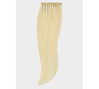 10 Keratin Flat Tip Extensions - professional Quality - 16" straight - 1000 natural platinum blonde