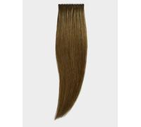 10 Keratin Flat Tip Extensions - professional Quality - 16" straight - 14 intense natural dark ash blonde