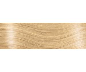 10 Keratin Flat Tip Extensions - professional Quality - 23" CURLY - 20 ultra light blonde