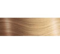 10 Keratin Flat Tip Extensions - professional Quality - 23" ombre - T27/20 ombre caramel blonde & ultra light blonde