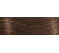 10 Keratin Flat Tip Extensions - professional Quality - 23" straight - 10 light brown ash