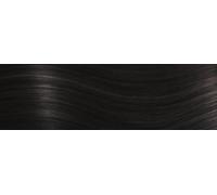 10 Keratin Flat Tip Extensions - professional Quality - 23" straight - 1N black brown