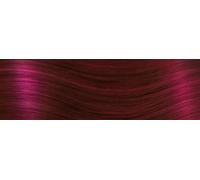 10 Keratin Flat Tip Extensions - professional Quality - 23" straight - 530 ruby red
