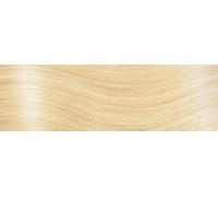 10 Keratin Flat Tip Extensions - professional Quality - 23" WAVY - 1000 natural platinum blonde