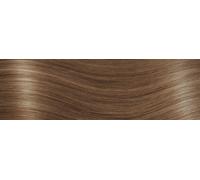 10 Keratin Flat Tip Extensions - professional Quality - 23" WAVY - 14 intense natural dark ash blonde