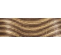 10 Keratin Flat Tip Extensions - professional Quality - 23" WAVY - M18/24 mixed natural dark ash blonde & light ash blonde