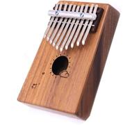10-key Kalimba Thumb Piano, Mahogany Acacia Beginner Finger Instrument, 17-tone Kalymba Portable Gift For Kids Adults Acacia 10