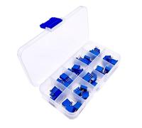10 kinds of 50pcs 3296W multi-turn adjustable resistor trimmer potentiometer ESC kit 500R/1K/2K/5K/10K/20K/50K/100K/1M