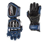 (10 (L)) RST Tractech Evo 4 CE Leather Gloves Blue / White / Black