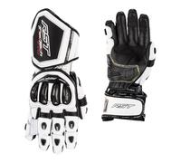 (10 (L)) RST Tractech Evo 4 CE Leather Gloves White / White / Black