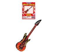 10 Large inflatable guitars.FLAME,ROCK STAR,106CM.discos,partys,