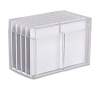 10 Layers Lash Trays Acrylic Eyelash Storage Box False Eyelash Case Lash Display Organizers Eyelash Extension Tool