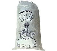 10 lb Ice Bags with Drawstring 11 in x 19 in x 1.4 mil Pack of 500 Heavy Duty Commercial Grade