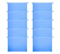 10 Letter Size Suspension Files with Tabs, File Classification Folder Filing Cabinet Hanging Bag for Quick Organization