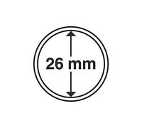 10 Lighthouse coin capsules 14-62 mm for gold silver Euro coin capsules CAPS 26,0 mm