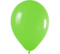 10 Lime Green 12 Inch Latex Balloons