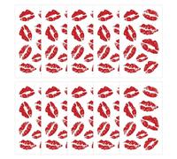 10 Lip Stamp Tattoo Stickers, Creative Personalized Tattoo Stickers, Sweat-Proof Tattoo Stickers, Body Decorations.