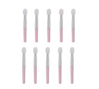 10 Lipstick Brushes, 10 Silicone Tip Applicators, Compact Travel Essential Precision Makeup Applicator, Sustainable Beauty Tool Set