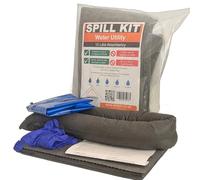 10 Litre Water Utility Use Mini General Purpose Spill Kit Compact Spill Response Kit for Leaks Drips and Minor Spills in Utility Maintenance and Site Work