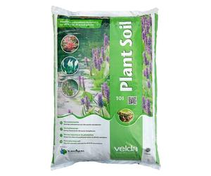 (10 Litres) Velda Moerings Aquatic Plant Soil For Pond 20 Litre Bag Repotting Garden Compost